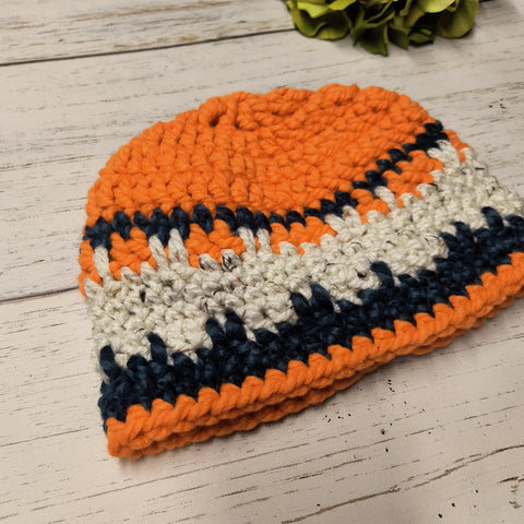 Orange/Cream/Navy