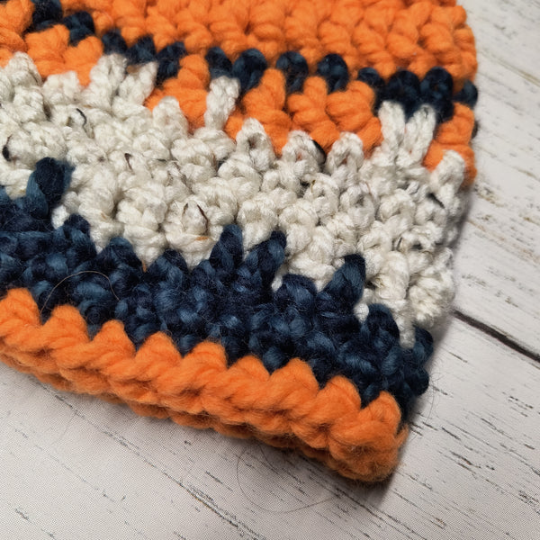 Orange/Cream/Navy