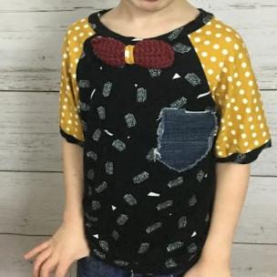 Yellow-Maroon Tie- 4-5 Year